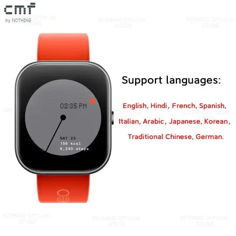 Nothing Pro Smartwatch GPS Health Tracking And Battery Life