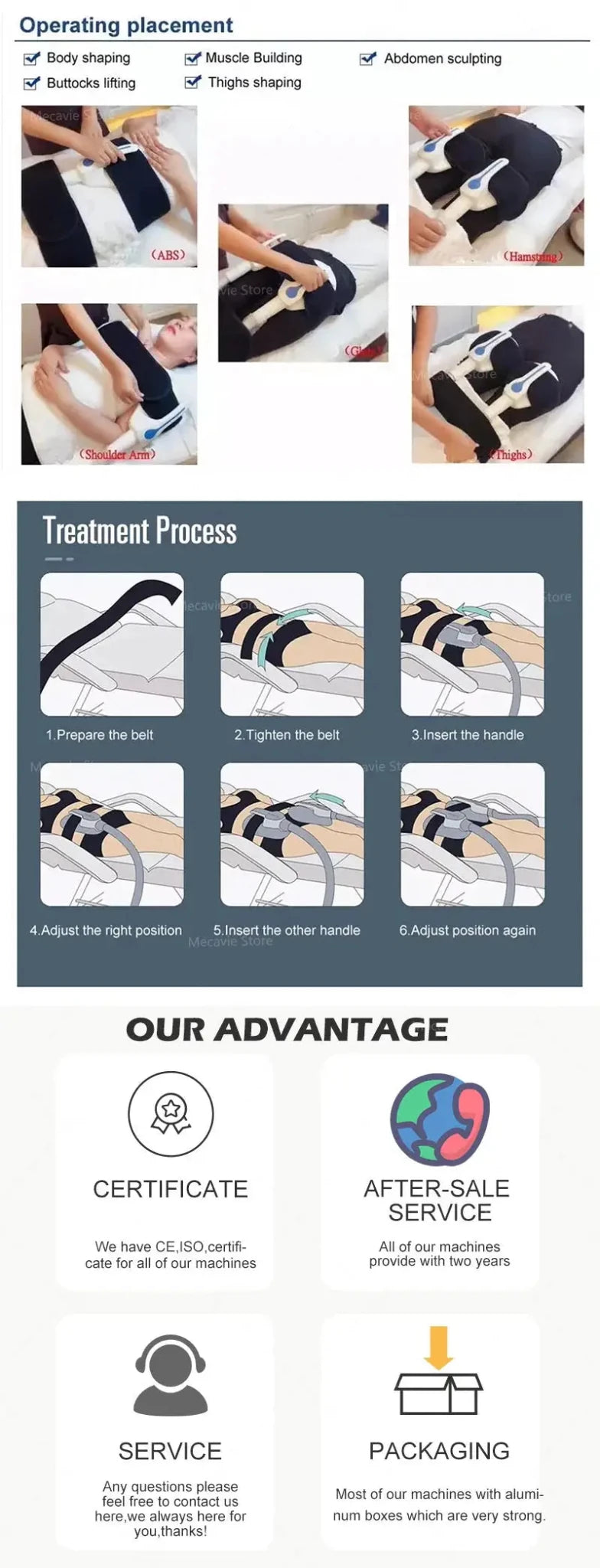 Noninvasive Fat Loss EMS Slimming Device — product view 12