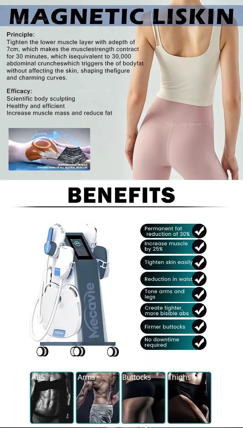 Noninvasive Fat Loss EMS Slimming Device — product view 9