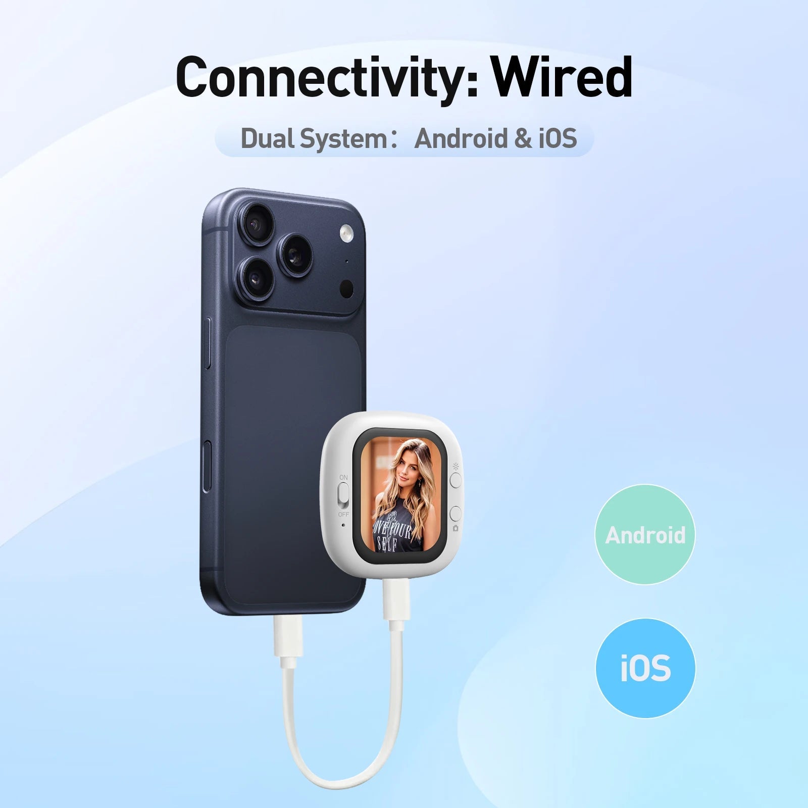 NovaCam Magnetic Phone Rear Camera Video MiniX Wireless Quick Attach For Selfies