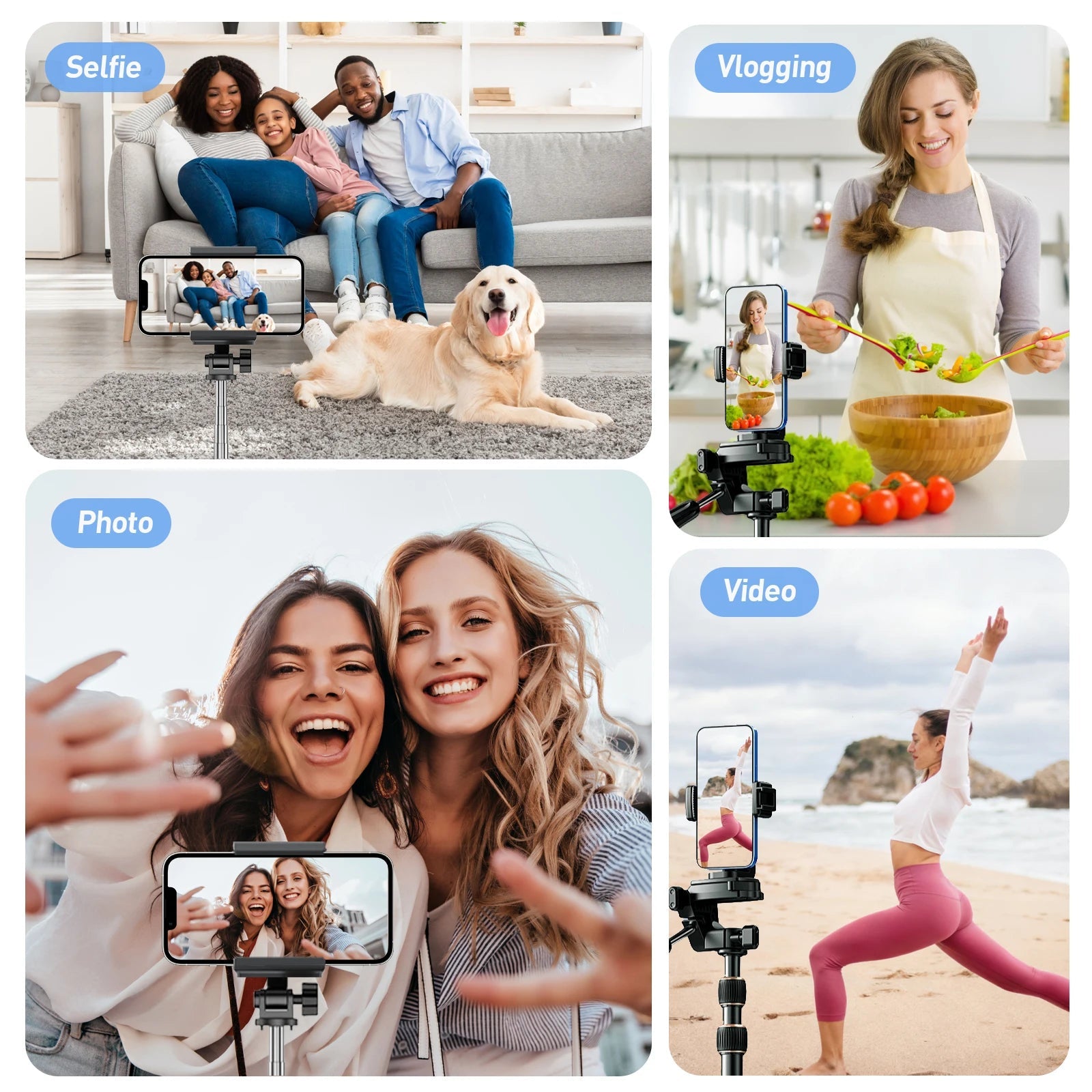 NovaCam Magnetic Phone Rear Camera Video MiniX Wireless Quick Attach For Selfies