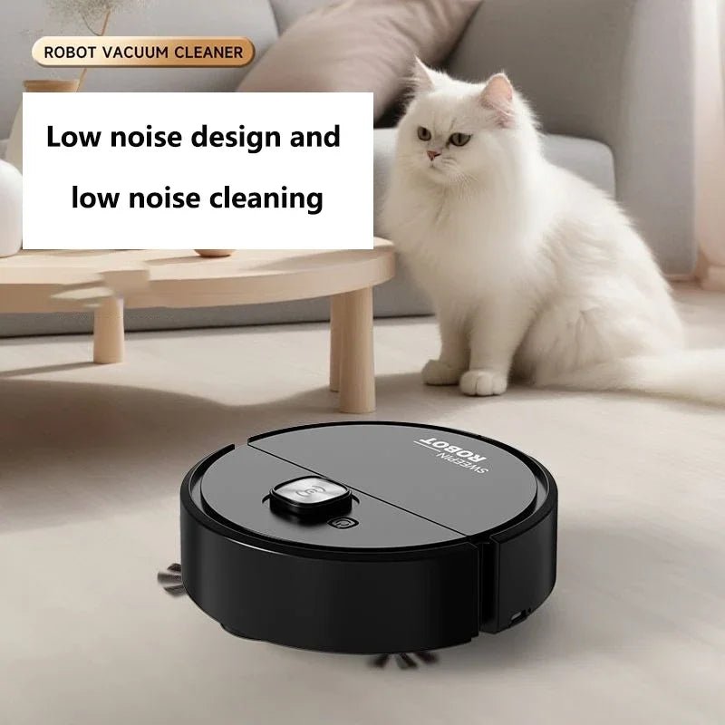 NovaClean 3 In 1 Mini Sweeping Robot - Low Noise Fully Automatic Cleaning System
