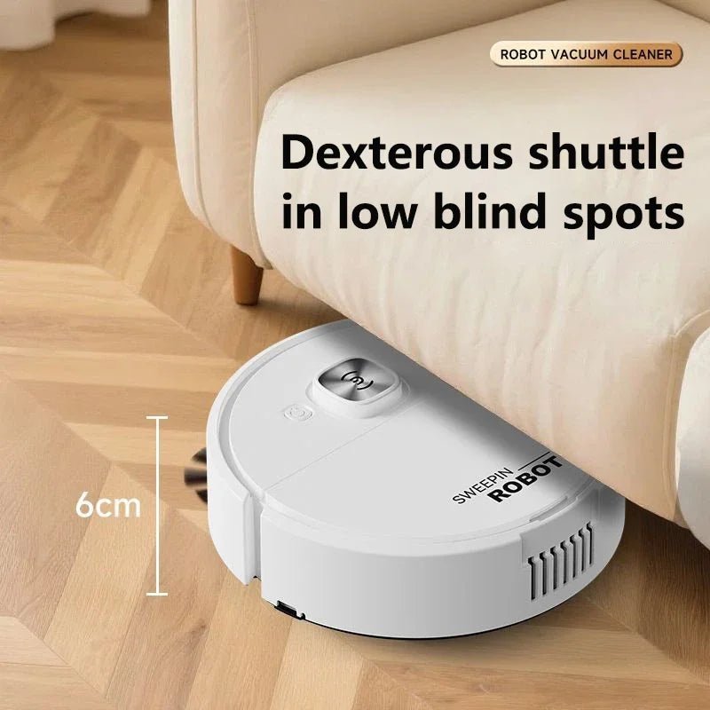 NovaClean 3 In 1 Mini Sweeping Robot - Low Noise Fully Automatic Cleaning System