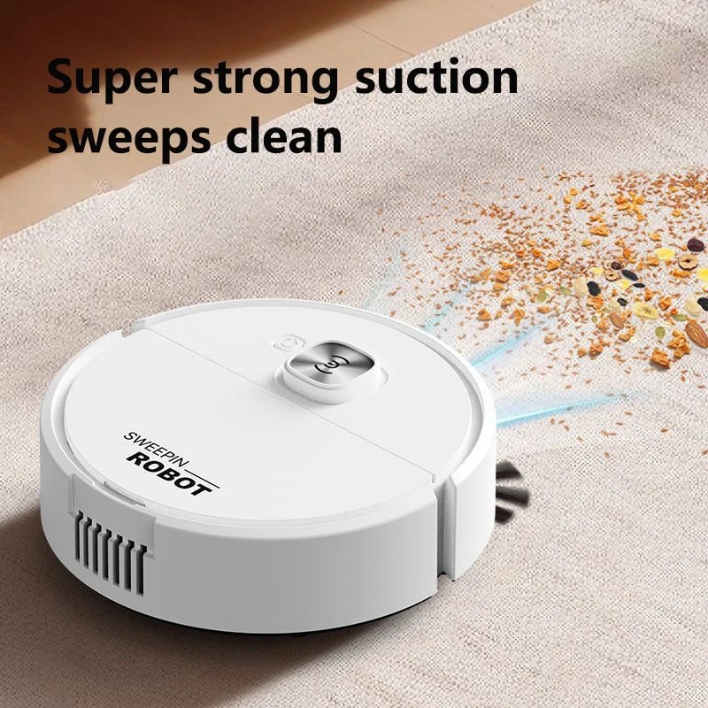 NovaClean 3 In 1 Mini Sweeping Robot - Low Noise Fully Automatic Cleaning System