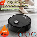 NovaClean 3 In 1 Mini Sweeping Robot - Low Noise Fully Automatic Cleaning System