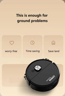NovaClean 3 In 1 Mini Sweeping Robot - Low Noise Fully Automatic Cleaning System