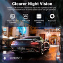 Dashcam with 360 Coverage for Parking