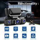 Dashcam with 360 Coverage for Parking