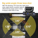 Dashcam with 360 Coverage for Parking