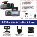 NovaDrive 4K Dash Cam GPS WiFi App Night Vision - 24H Recording With RearLens XP
