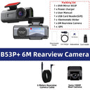 NovaDrive 4K Dash Cam GPS WiFi App Night Vision - 24H Recording With RearLens XP