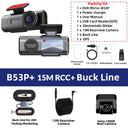 NovaDrive 4K Dash Cam GPS WiFi App Night Vision - 24H Recording With RearLens XP