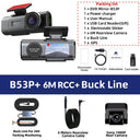 NovaDrive 4K Dash Cam GPS WiFi App Night Vision - 24H Recording With RearLens XP