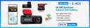NovaDrive 4K Dash Cam GPS WiFi App Night Vision - 24H Recording With RearLens XP