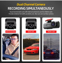 NovaDrive 4K Dash Cam GPS WiFi App Night Vision - 24H Recording With RearLens XP
