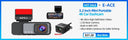NovaDrive 4K Dash Cam GPS WiFi App Night Vision - 24H Recording With RearLens XP