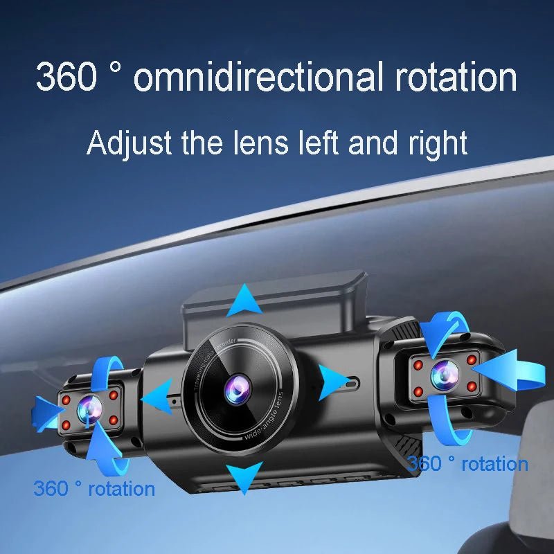 NovaGuard 4K 4CH Hidden Dash Cam With App Night Vision 24 Hour Parking MonitorGo