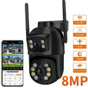 8MP 4K PTZ Security Camera for Homes