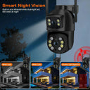 8MP 4K PTZ Security Camera for Homes