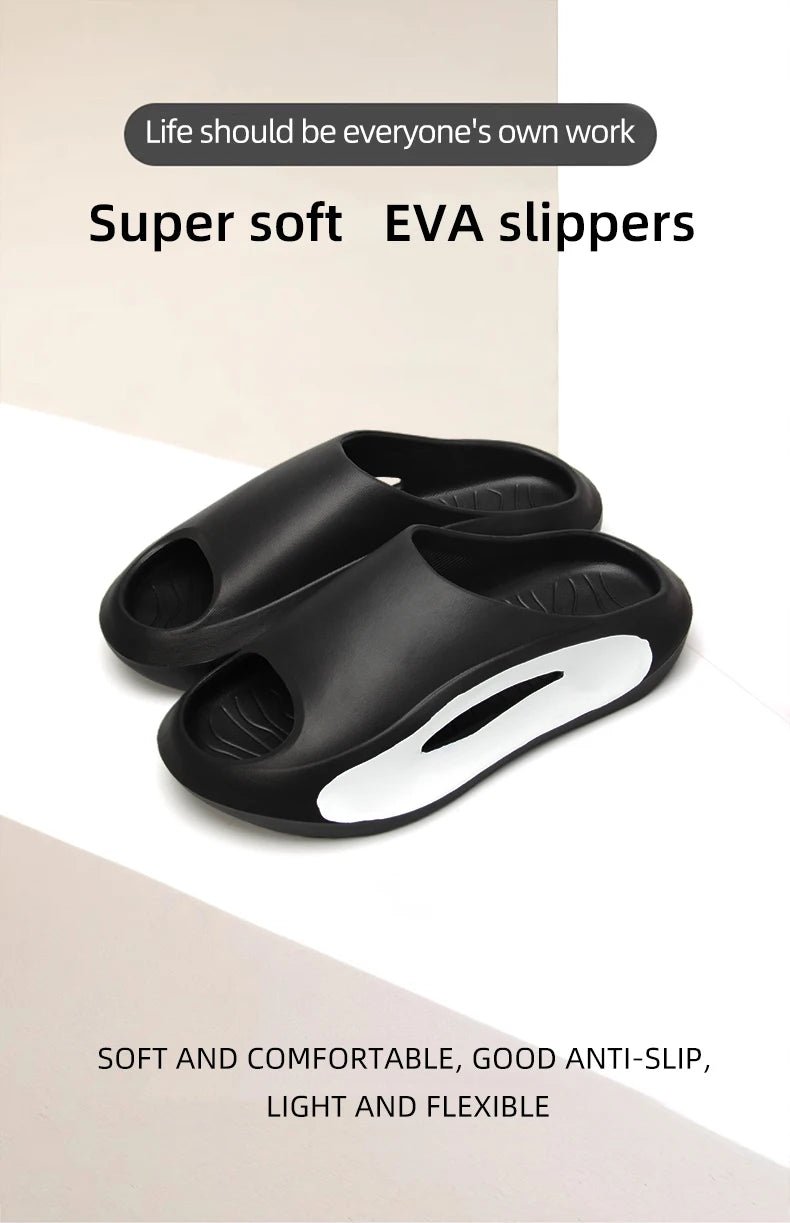 NovaStride Mens EVA Summer Thong Slippers - Thick Anti Slip Sole Day Comfort Now