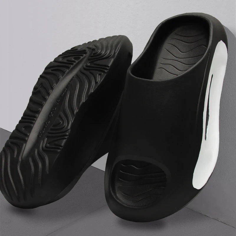 NovaStride Mens EVA Summer Thong Slippers - Thick Anti Slip Sole Day Comfort Now