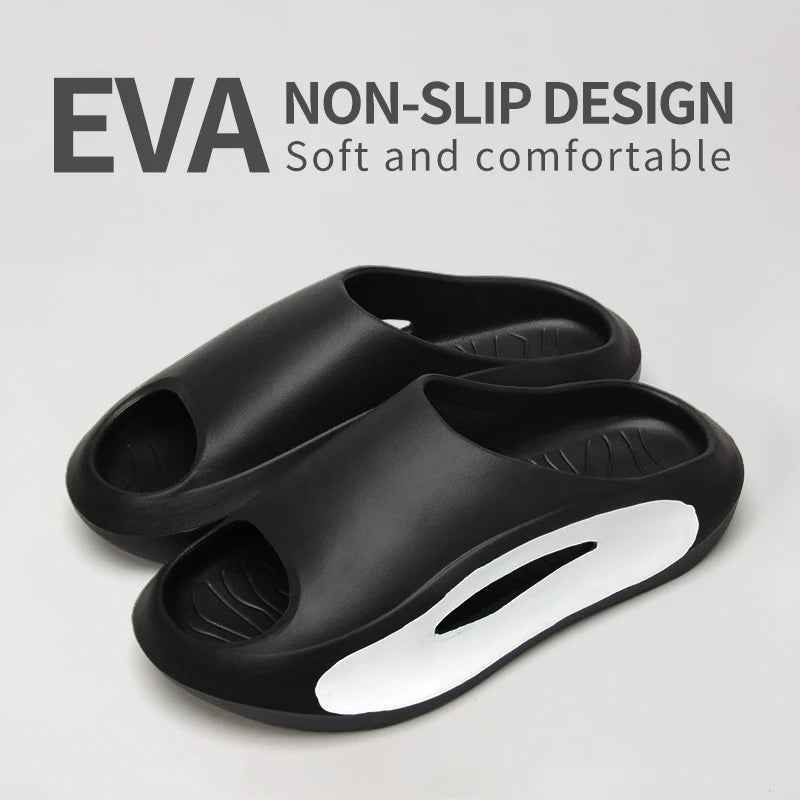NovaStride Mens EVA Summer Thong Slippers - Thick Anti Slip Sole Day Comfort Now