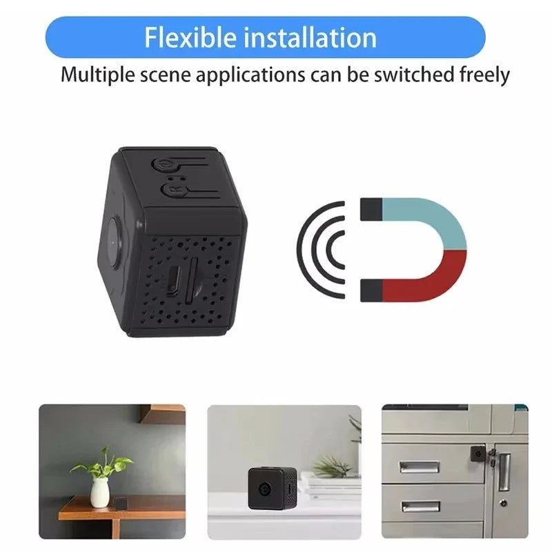 NovaTech 4K MiniCam Wireless WiFi Security Camera Outdoor Baby Pet Monitoring HD