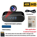 NovaTech 4KHD Mini WiFi Clock Cameras - Infrared Night Vision And Remote Viewing