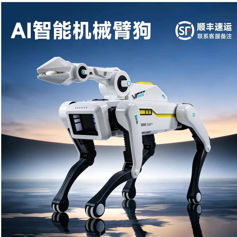 NovaTech AI Robot Dog 2026 With Bionic Arm - Remote Control Toy For Kids At Home
