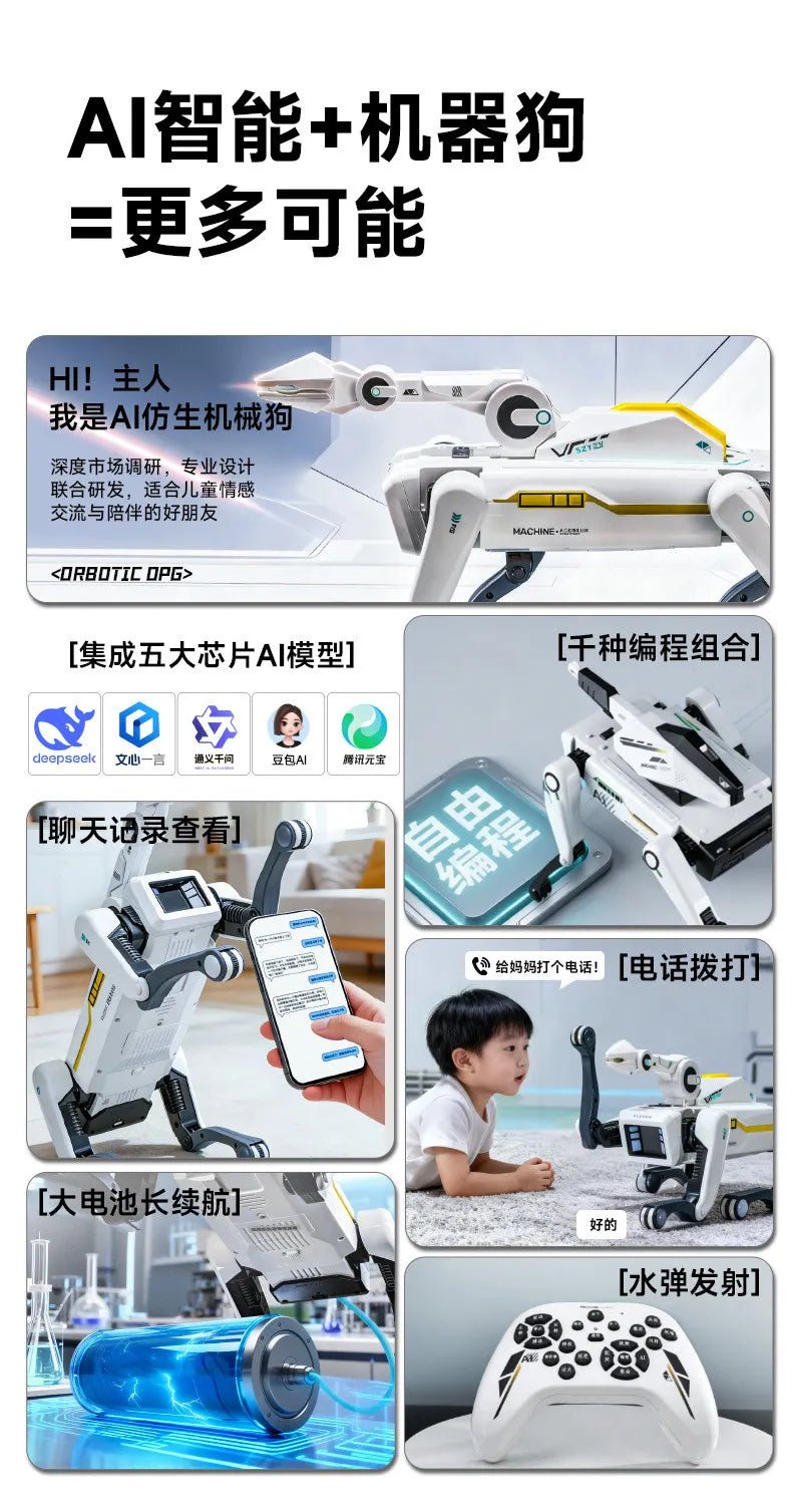 Robot Dog for Kids Interactive STEM Toy — product view 9