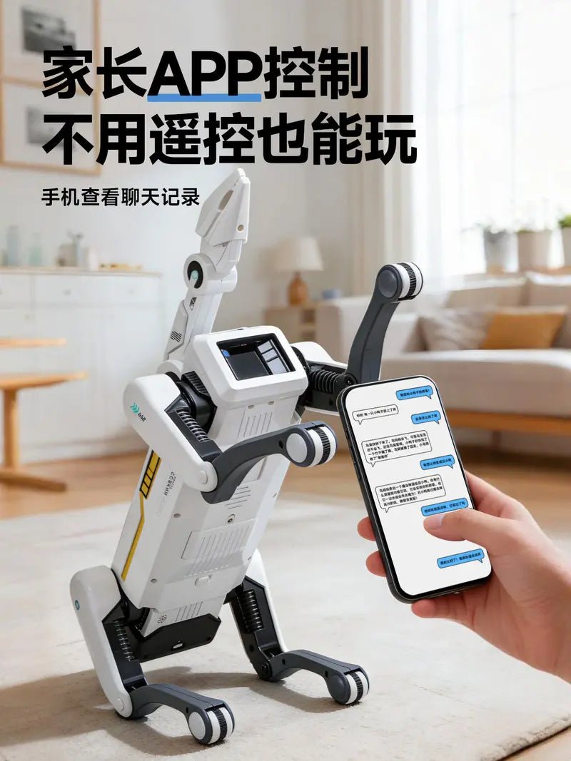 NovaTech AI Robot Dog 2026 With Bionic Arm - Remote Control Toy For Kids At Home