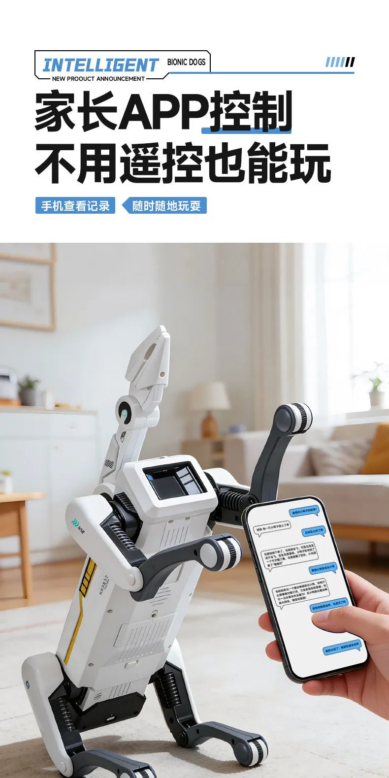 Robot Dog for Kids Interactive STEM Toy — product view 14