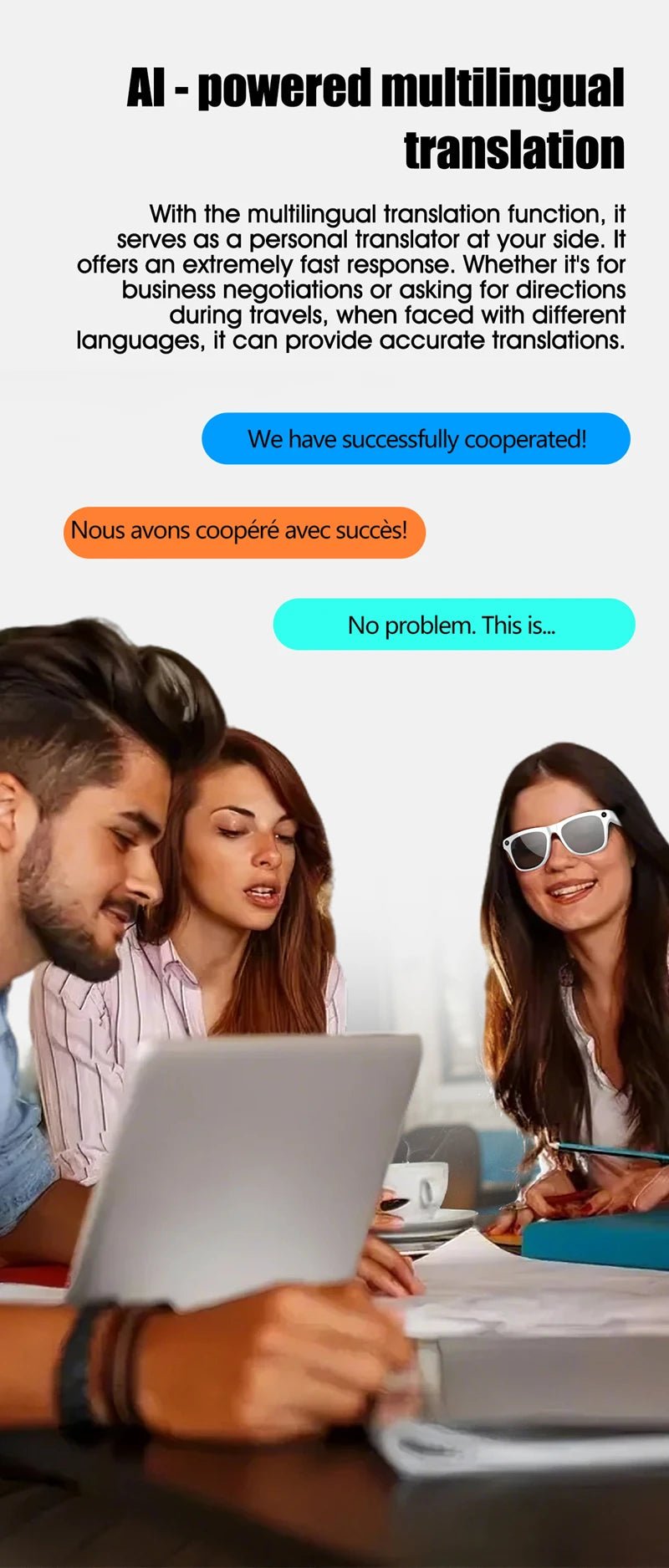 Glasses for Real-Time Edition AA — product view 11