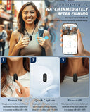 Hands Free 4K Action Camera For Vlogging