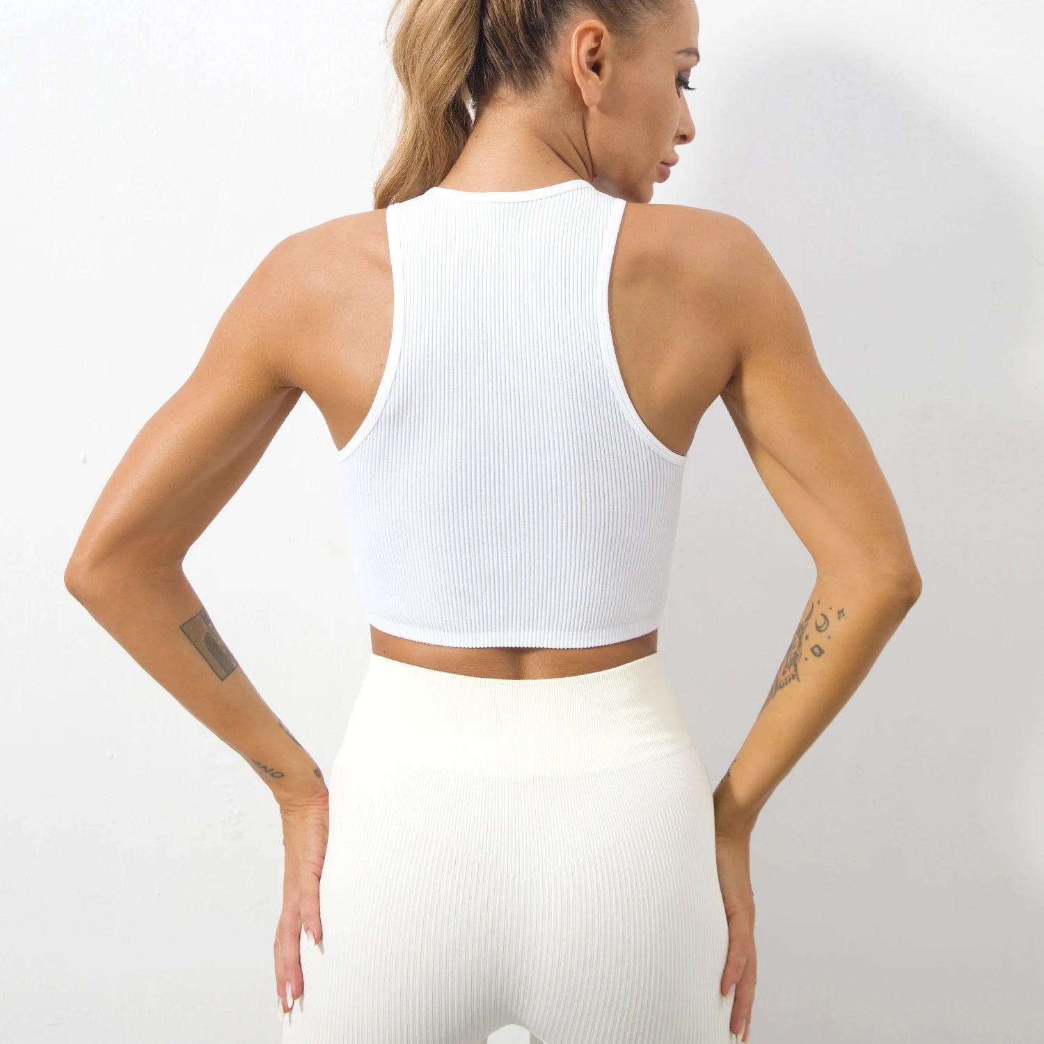 NovaWear Summer Seamless Push Up Y2K Tank Top - Lightweight LiftUp Casual Summer