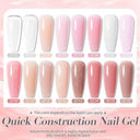 Long-Lasting Nude Gel Nail Kit for Pros
