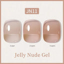 Nude Gel Nail Polish Set: Stylish Durable Camouflage Kit