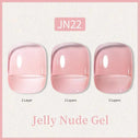Nude Gel Nail Polish Set: Stylish Durable Camouflage Kit
