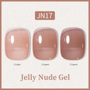 Nude Gel Nail Polish Set: Stylish Durable Camouflage Kit