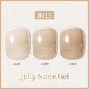 Nude Gel Nail Polish Set: Stylish Durable Camouflage Kit