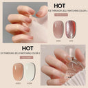 Nude Jelly Gel Nail Polish Salon Quality Long Lasting Manicure