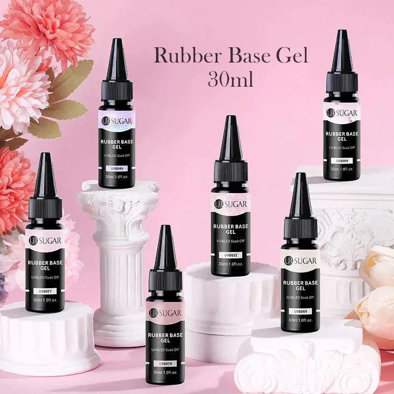 Nude Jelly White Rubber Base Gel Long Lasting Color