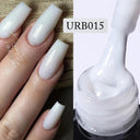 Nude Jelly White Rubber Base Gel: Long-Lasting Color
