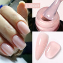 Nude Jelly White Rubber Base Gel: Long-Lasting Color