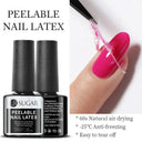 Nude Jelly White Rubber Base Gel: Long-Lasting Color