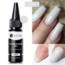 Nude Jelly White Rubber Base Gel: Long-Lasting Color
