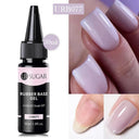 Nude Jelly White Rubber Base Gel: Long-Lasting Color