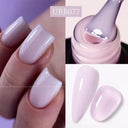 Nude Jelly White Rubber Base Gel: Long-Lasting Color