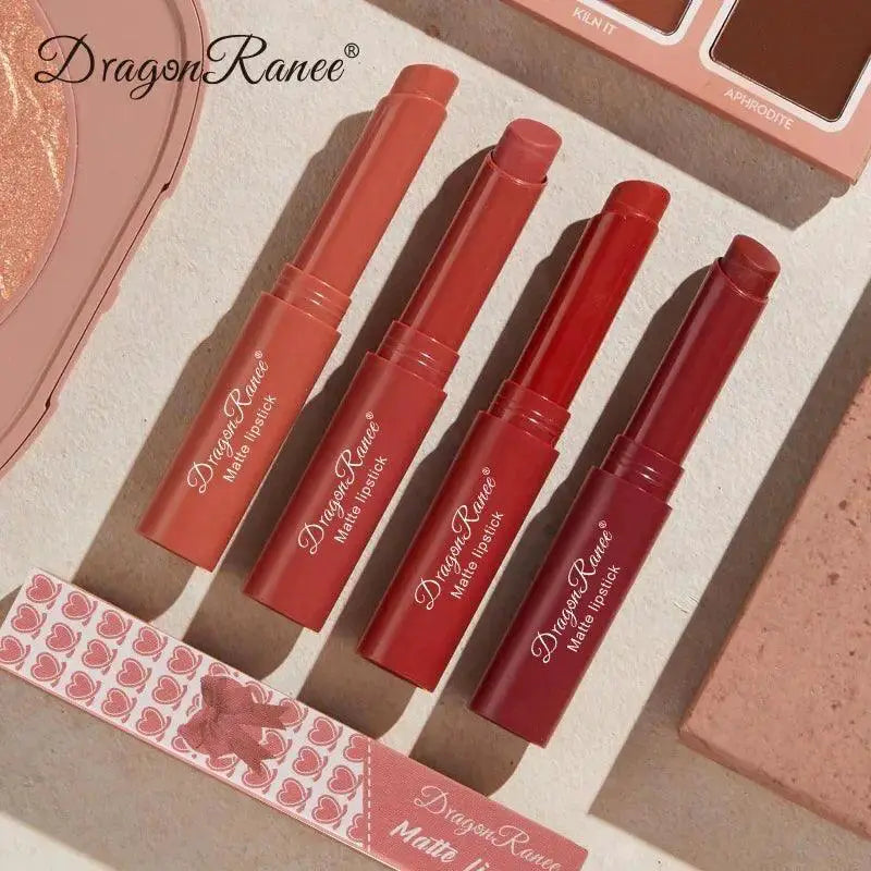 Nude Matte Lip Crayon Set Long Lasting Moisturizing Color