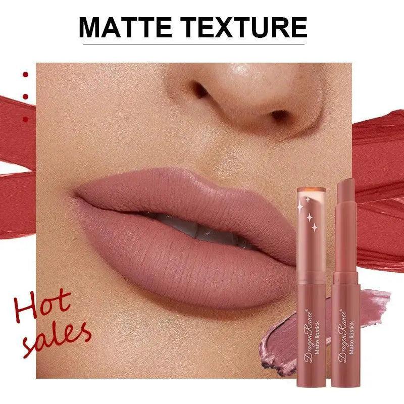 Nude Matte Lip Crayon Set Long Lasting Moisturizing Color